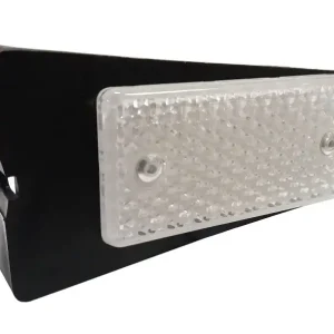 Odrazka bílá 95x45 mm s držákem (VAPP ECO) Must-Have