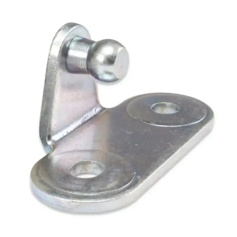 Nízká Cena Konzola k plynové vzpěře pravoúhlá 40x20mm, kulový čep pr. 10mm, ocel