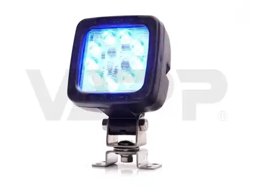 Omezená Nabídka Svítilna pracovní WAS W81 LED diodová, 12-24 V, modré světlo
