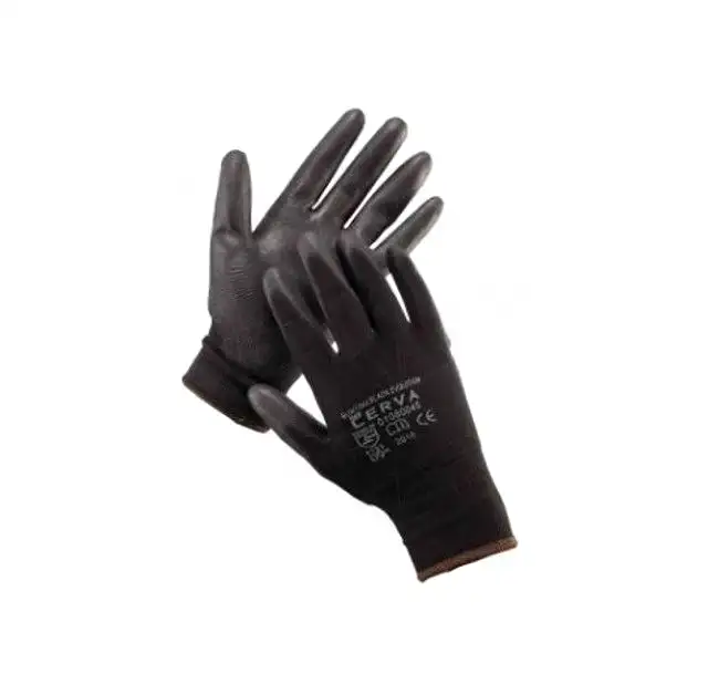 Rukavice BUNTING nylon PU vel.XXL černé Originální