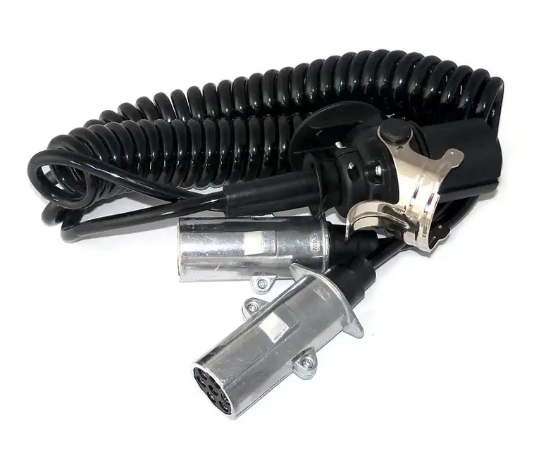Oblíbený Redukce 15 pól na 2x 7 pól 24V, spirálový kabel 3,5m, BEO