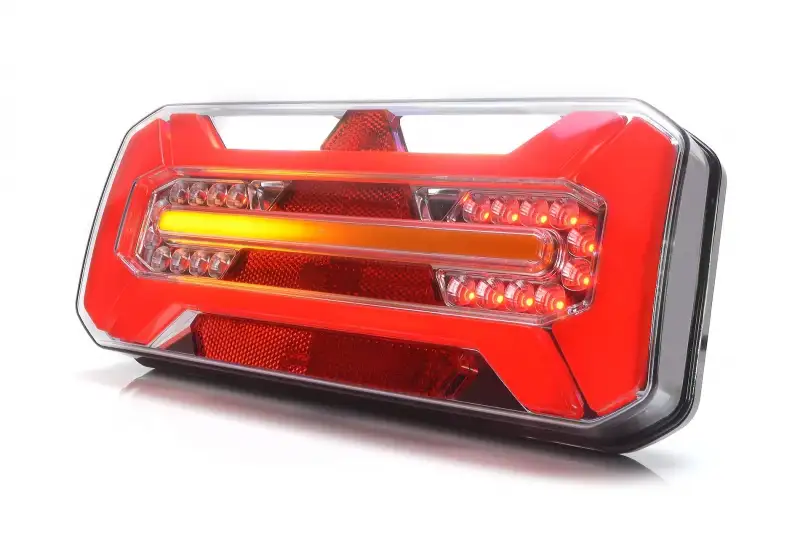 Akce Svítilna WAS W184DD sdružená LED 12-24V, P, BL/BR/KO/ ML/CO, baj7, dyn. blinkr IP66/68