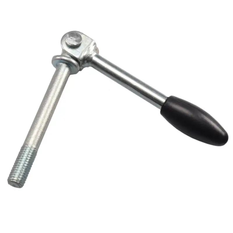 Zlevněný Klička držáku opěrného kolečka M12x100 mm (k držáku 60 mm) sklopná