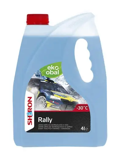 Značkový Zimní ostřikovač -30°C SHERON Rally 4l