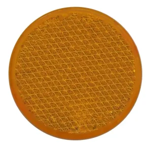 Finální Výprodej Odrazka oranžová pr. 63 mm se šroubkem
