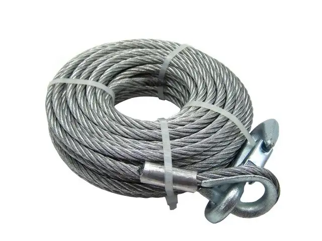 Nejprodávanější Lano k navijáku 7 mm/10 m (včetně háku)