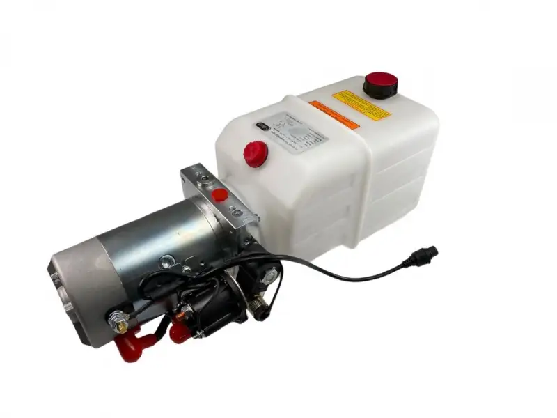 Hit Sezóny Elektrohydraulické čerpadlo 12V, AUER, 180bar, s nádrží 7l pro přívěsy Agados