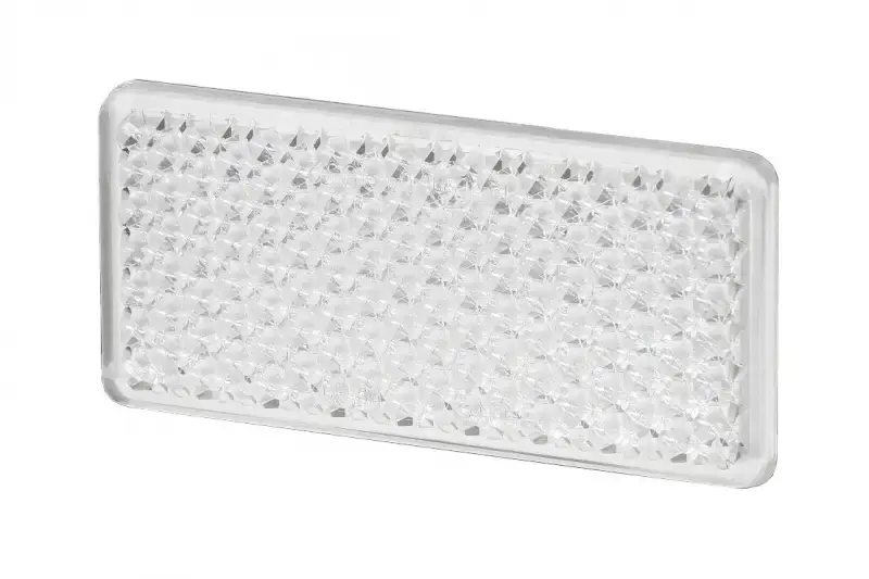 Cenově Výhodný Odrazka bílá 96x46 mm samolepící (VAPP BASIC 2)