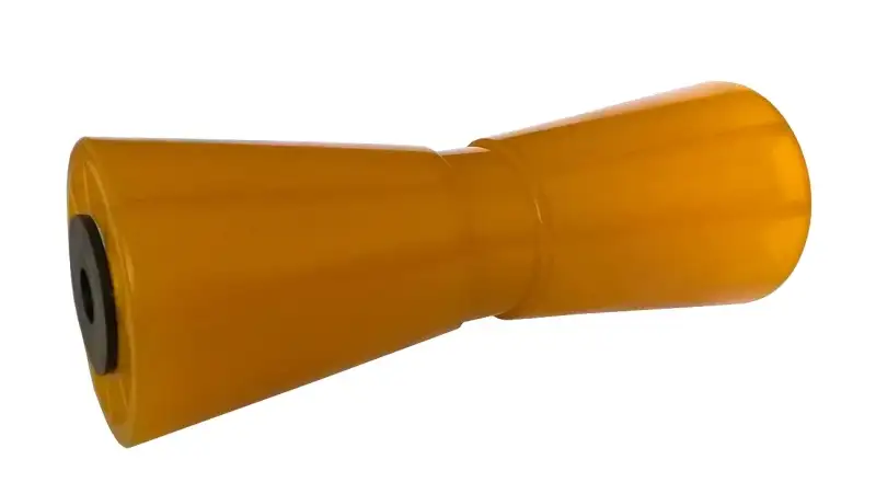 Rolna kýlová 10'' žlutá PVC, pr. 93/61 mm, d=17 mm, l=259 mm Výprodej
