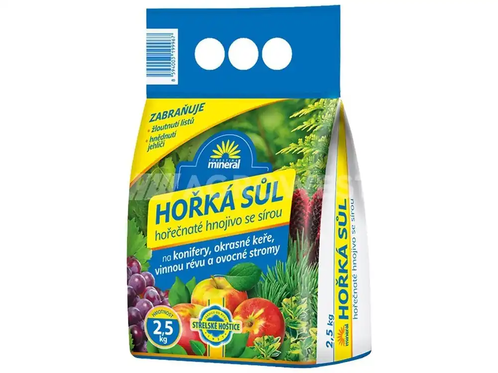 Hnojivo krystalické - hořká sůl - 2,5 kg Kup Teď