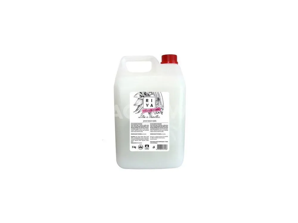 Finální Výprodej Hydratační tekuté mýdlo Riva - 5 kg
