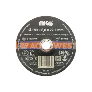 Kotouč brusný na kov 180x6x22,2mm Nakupujte Hned