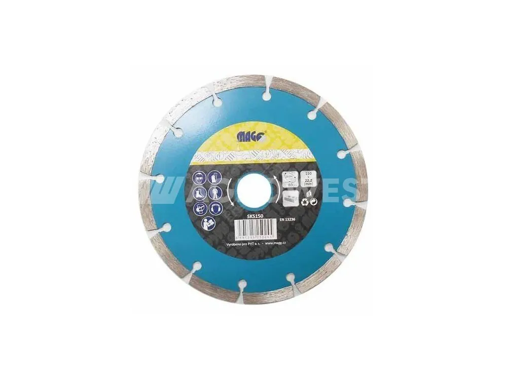 Kotouč diamantový super tenký 150x22,2mm Cenová Bomba