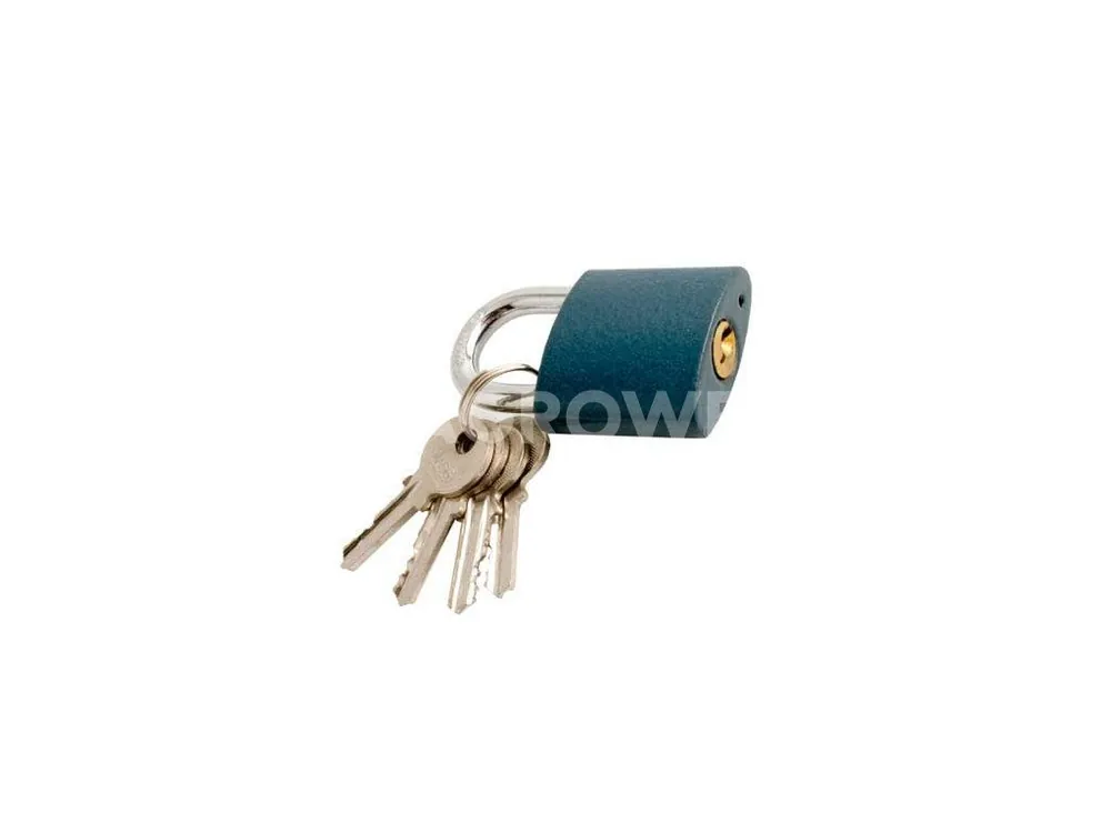 Koupit Online Visací zámek litina 63mm - modrý