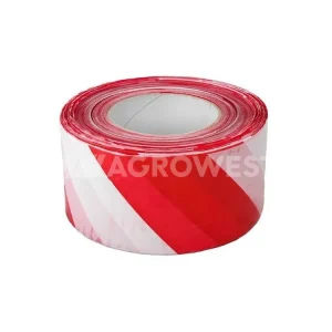 Výstražná páska červeno/bílá - 70mm x 500m Sezónní Sleva