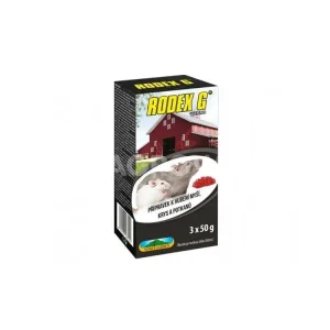 Návnada na myši Rodex G - 3x50 g Značkový