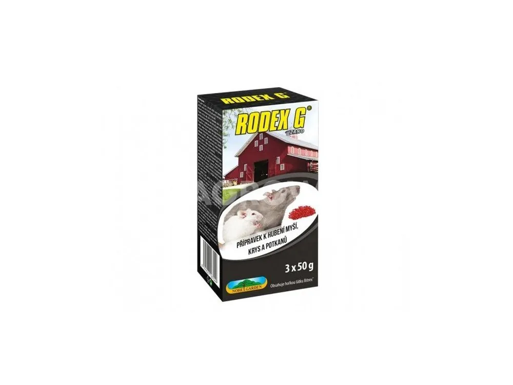 Návnada na myši Rodex G - 3x50 g Značkový