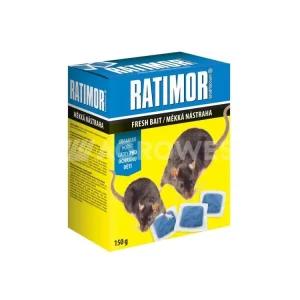 Vrácení Zdarma Návnada na myši Ratimor Brodifacoum měkká - 150 g