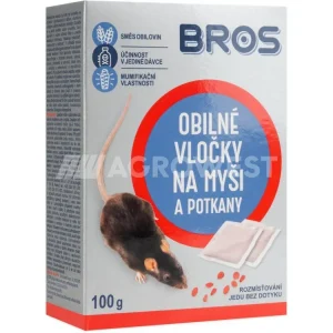 Návnada na myši obilné vločky 5x20 g Nízká Cena