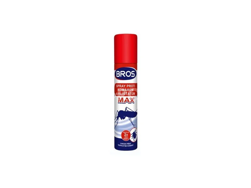Bros - Sprej proti komárům a klíšťatům 90 ml Nová Kolekce