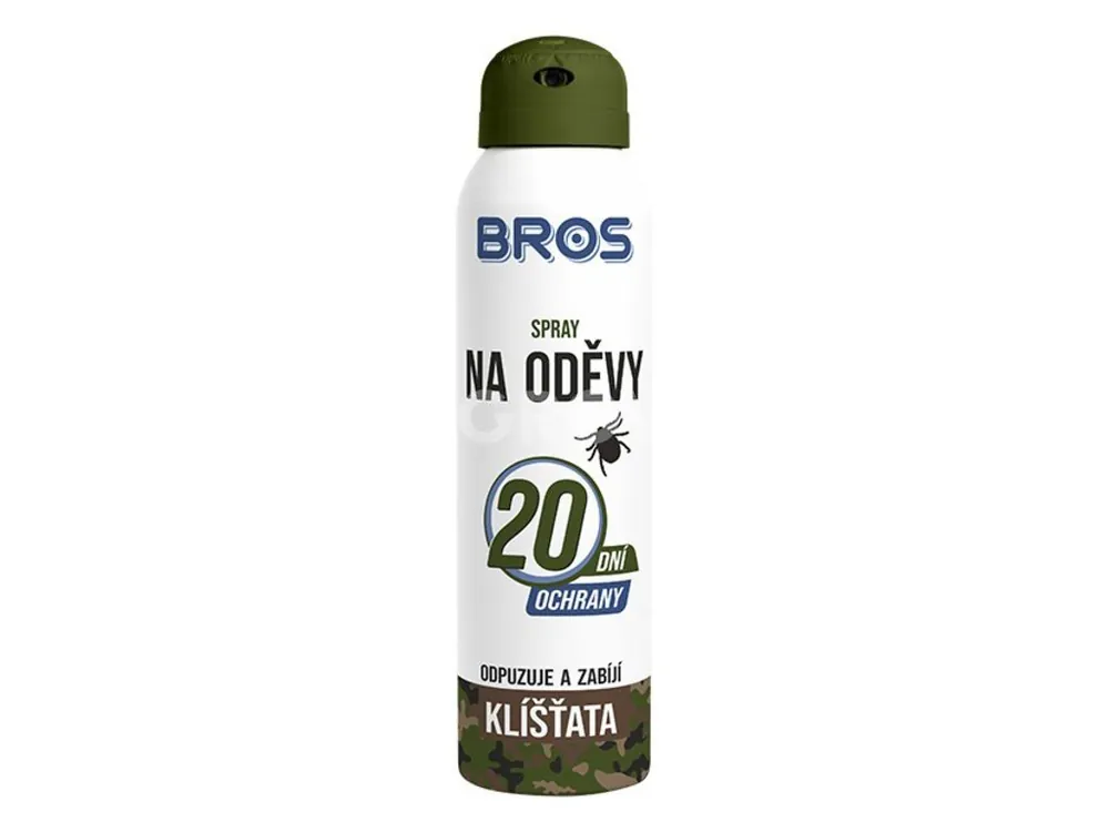 Bros - Sprej na oděvy proti klíšťatům 90 ml Aktuální