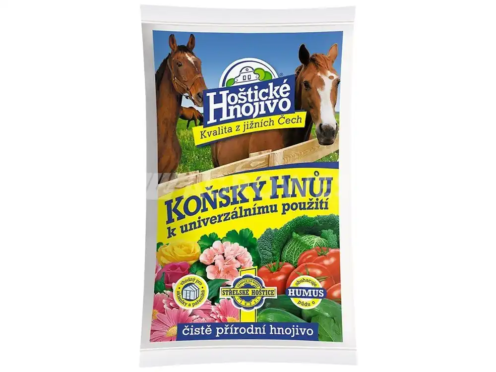 Hnůj koňský - 8 kg Zlevněný