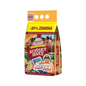 Hnůj koňský Váňův - 2,5 kg + 30% zdarma Dokud Zásoby Vydrží