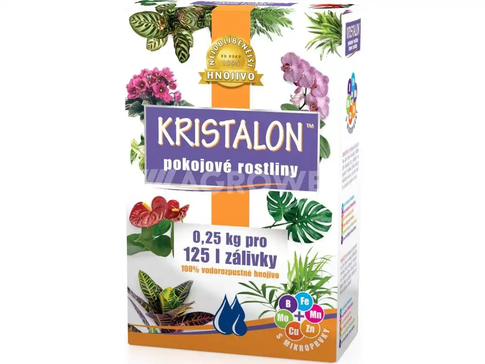 Kristalon - Pokojové rostliny 0,25 kg Akční Cena