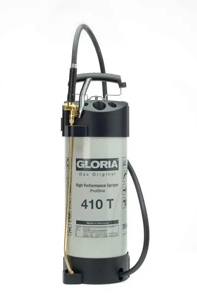 GLORIA 410 T Profiline - Tlakový postřikovač se zabudovaným manometrem GLORIA - Made in Germany Akční Nabídka