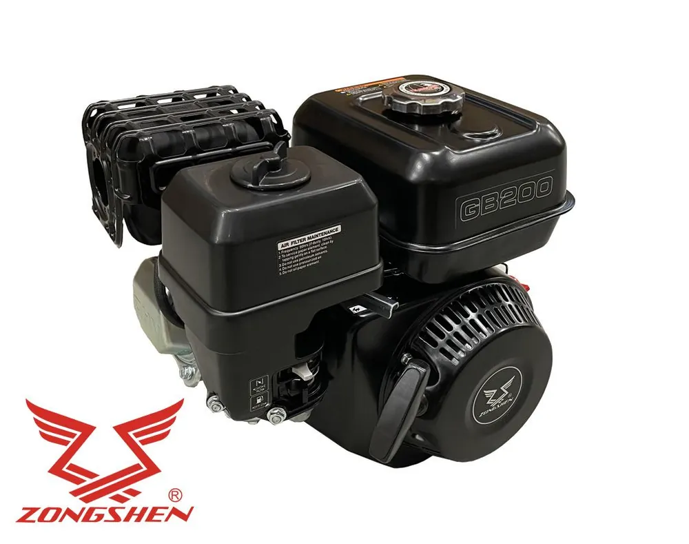 Levný Motor ZONGSHEN GB200 / 6,5 HP kliková hřídel 20 x 50 mm