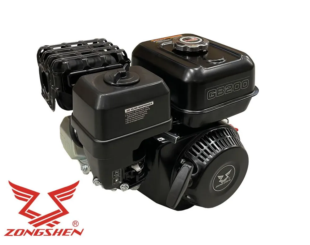 Motor ZONGSHEN GB200, 6,5 HP, horizontální hřídel 19 x 58 mm Sezónní Sleva