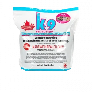 K-9 SELECTION MAINTENANCE SMALL BREED FORMULA - Krmivo pro dospělé psy malých plemen 3 kg Nutram Pet Product (Canada) Akční Cena