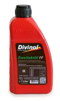 Cenově Výhodný Motorový olej DIVINOL Zweitaktol FF pro 2 taktní motory / 1 litr