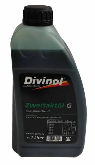 Motorový olej Garden DIVINOL Zweitaktol G pro 2T motory / 1 litr DIVINOL Made in Germany Dokud Zásoby Vydrží