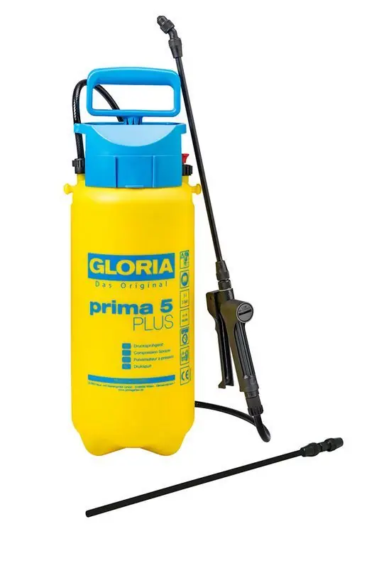 Gloria Prima 5 PLUS - Postřikovač tlakový GLORIA - Made in Germany Cenový Hit