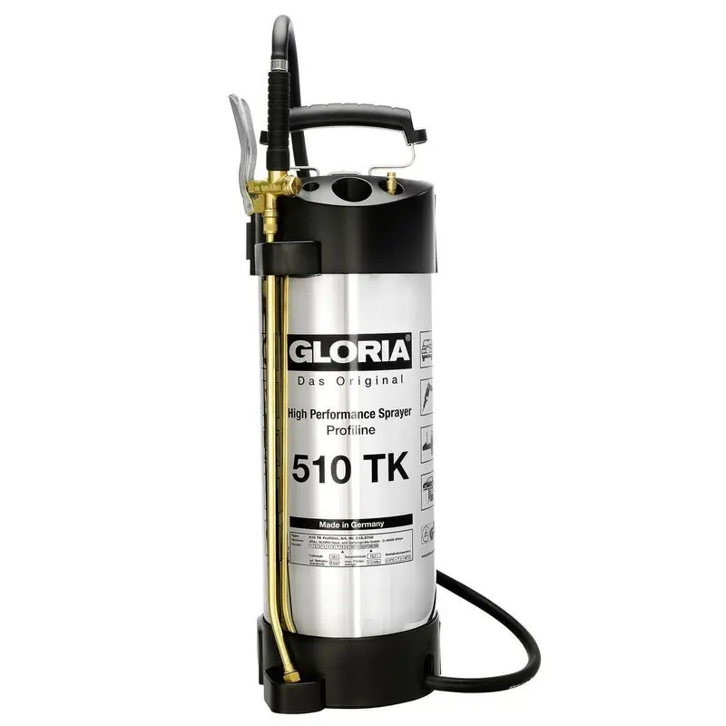 GLORIA 510 TK Profiline - Tlakový postřikovač se zabudovaným manometrem GLORIA - Made in Germany Autentický