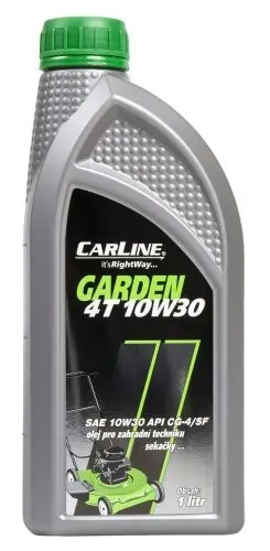 Motorový olej CARLINE Garden 4T 10W-30 / 1 litr Finální Výprodej