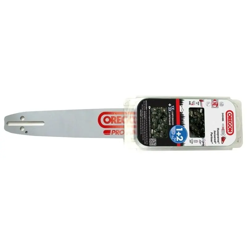 Sada lišta 15" (38 cm) + 2 řetězy .325" 1,5 mm - 64 článků Oregon Aktuální