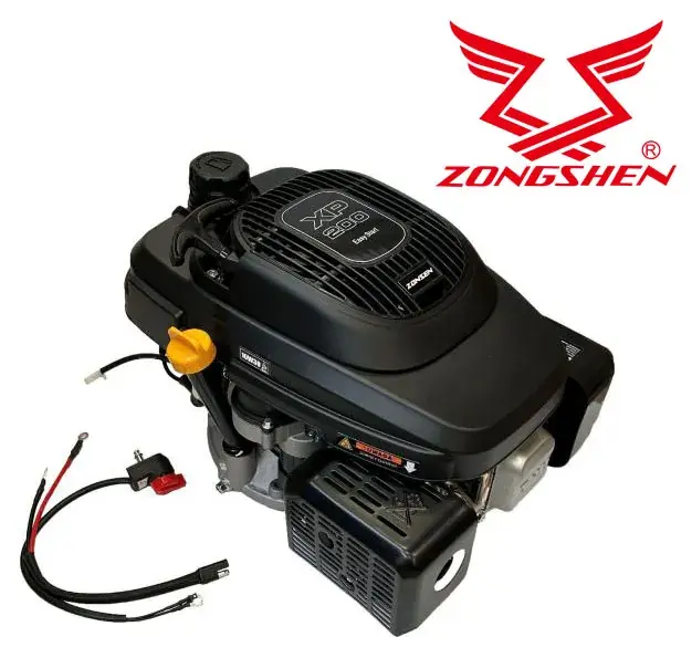 MOTOR ZONGSHEN XP200A, 196cc 6,5 HP vertikální hřídel 22,2 x 70 mm Auto-choke E-START Nejlepší Cena