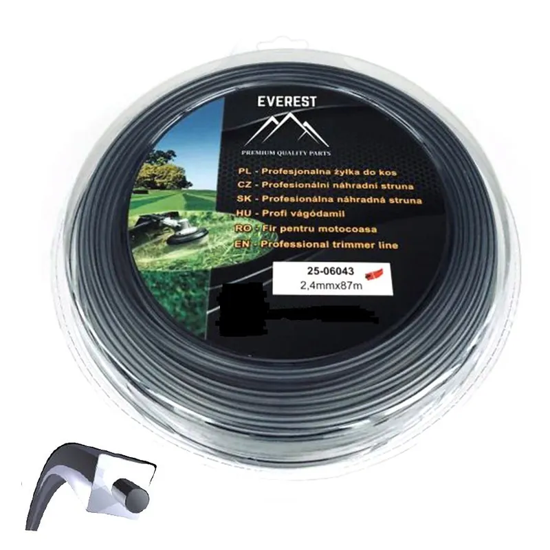 Nejprodávanější Struna do křovinořezu 2,40 mm x 87 m DUAL POWER LINE