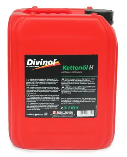 Ověřený Olej na mazání pilových řetězů DIVINOL Kettenöl H / 5 litrů DIVINOL Made in Germany