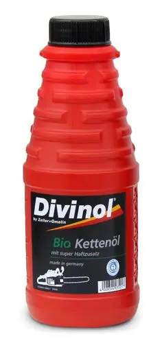 Odeslání Ihned Olej pro mazání řetězů pil DIVINOL Bio-Kettenöl / 1 litr DIVINOL Made in Germany