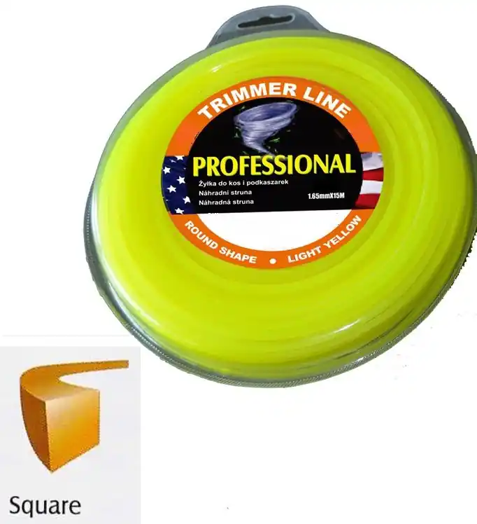 Nízká Cena Struna sekací 3,0 mm x 15 m, čtvercová