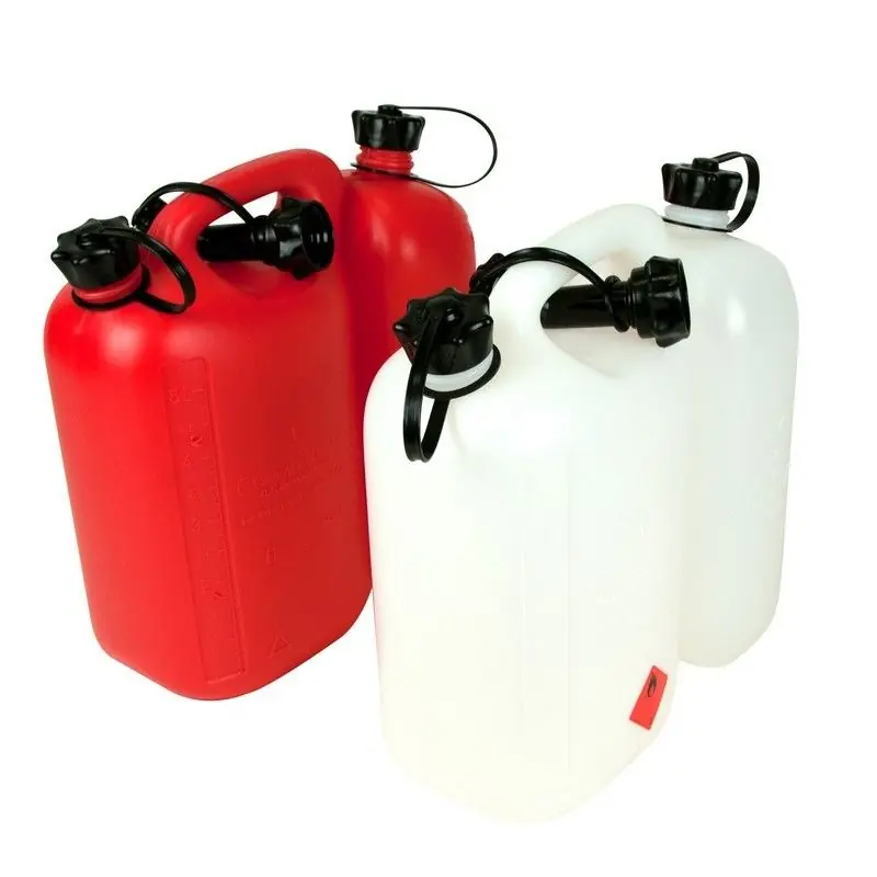 Odeslání Ihned Kanystr kombinovaný Oregon 3,5 l / 1,5 l červený s nalévacím hrdlem