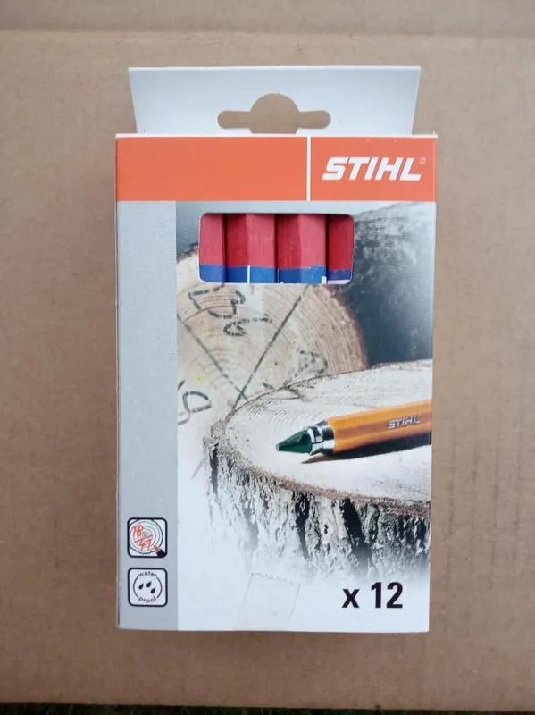 Koupit Online Lesní křída STIHL (00008811501) červená 12 ks