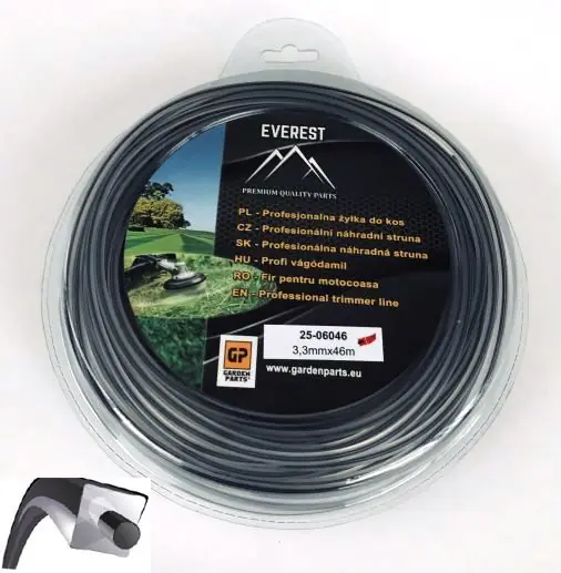 Struna do křovinořezu 3,3 mm x 46 m DUAL POWER LINE Oblíbený