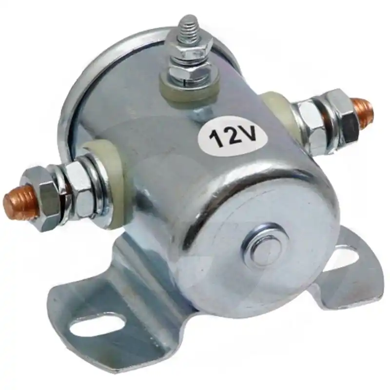 Solenoid startéru 12V hlavní přípojka 2x 5/8"-24UNF (3 přípojky) univerzální Cenově Výhodný