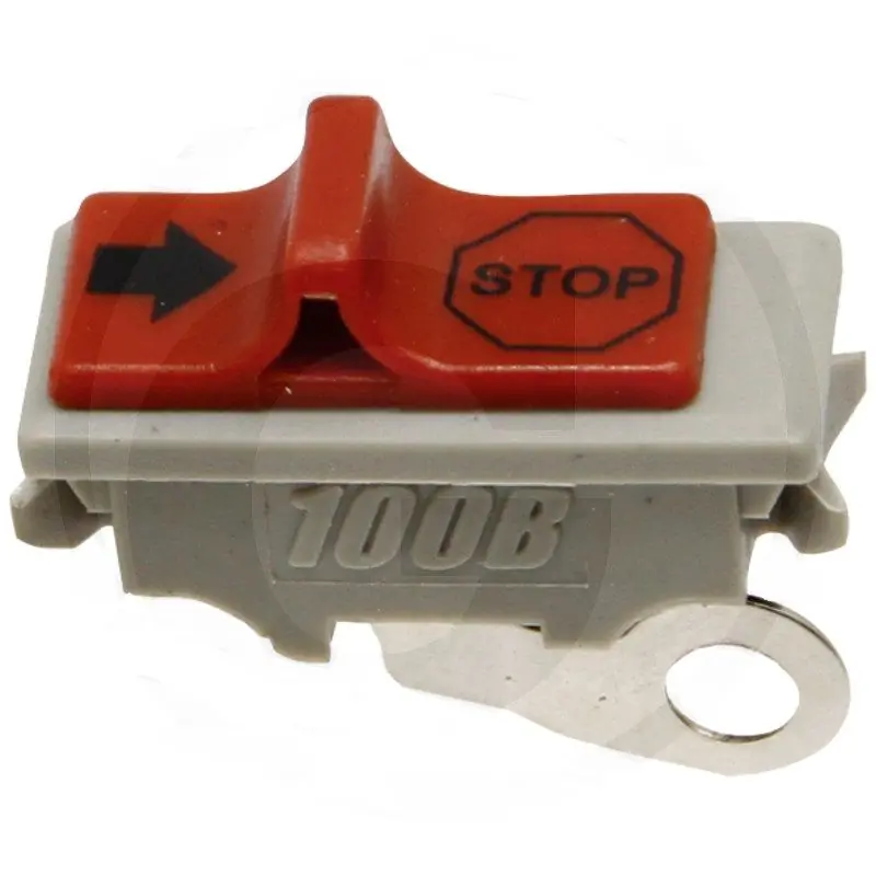 Horká Nabídka Vypínač STOP pro motorové pily Husqvarna 36, 41, 50, 51, 55, 61, 266, 268, 272, 340, 345, 394, 395