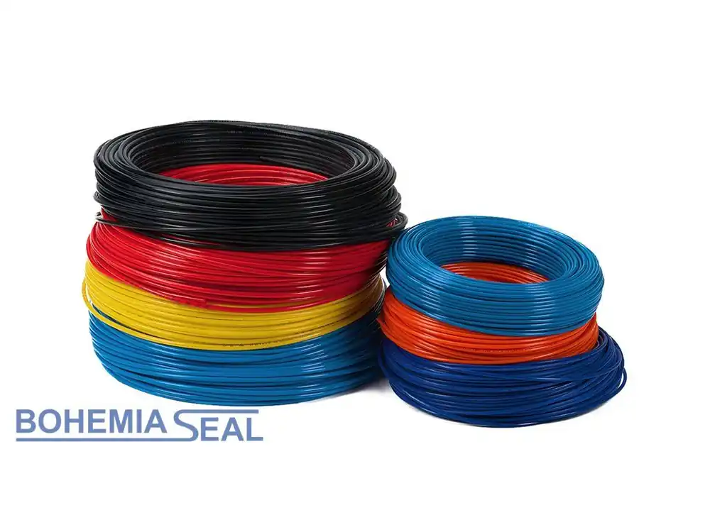 Tovární Cena Hadice 2,5 / 4, PA12PHL MB-longlife flexibilní polyamidová, černá , MEBRA